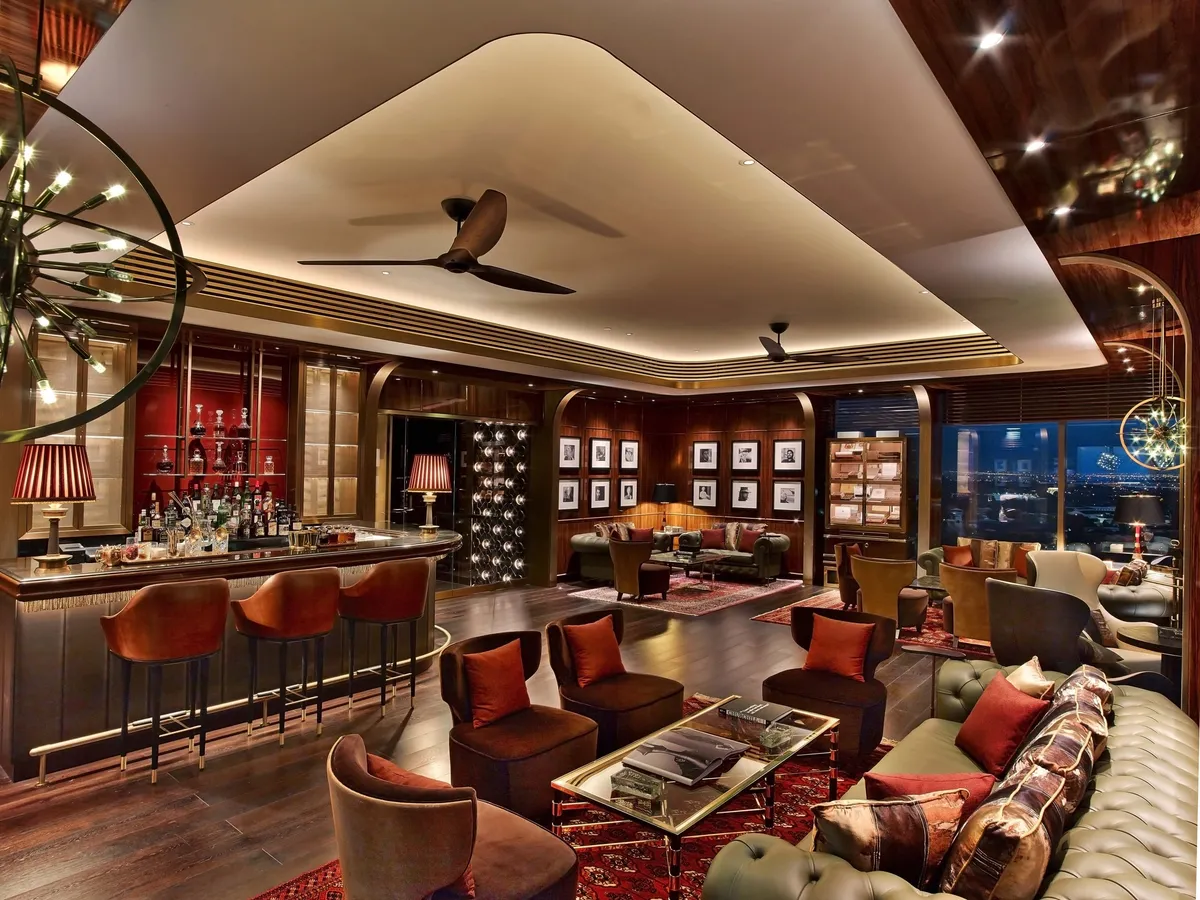 Cigar Bar at Four Seasons Hotel DIFC, Dubai