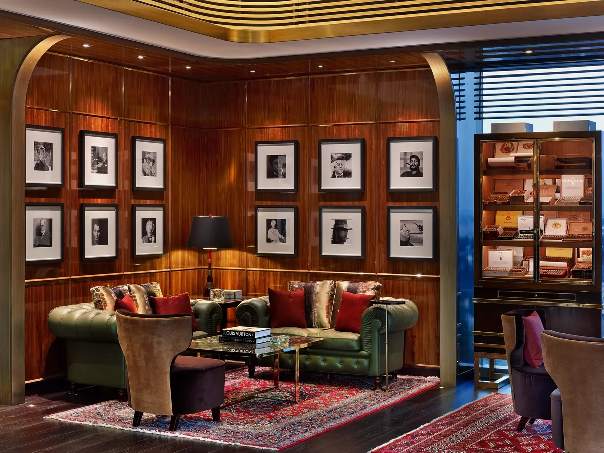 Cigar Bar at Four Seasons Hotel DIFC, Dubai