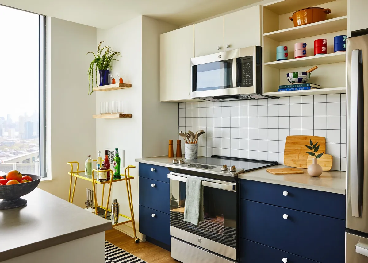2BR Kitchen at Journal Squared Tower 3, Jersey City